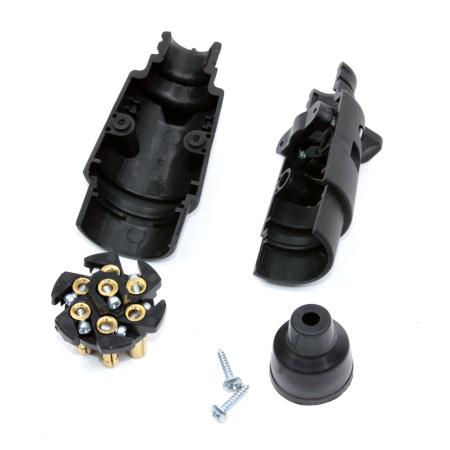 Детальное изображение товара - Вилка 7pin 12V TRAILERCOM 3011