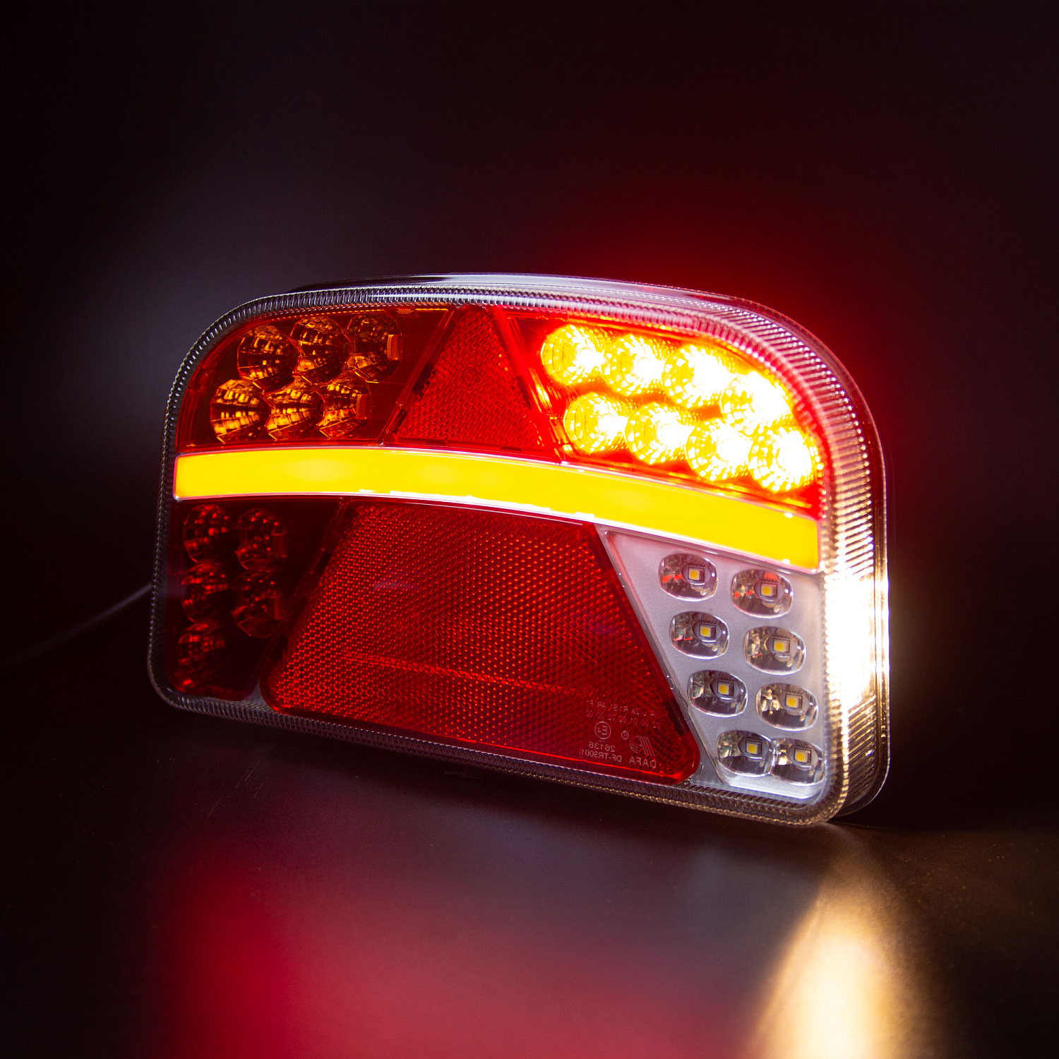 Фонарь задний многофункциональный LEDWORKER TRS001 LED L (провод)