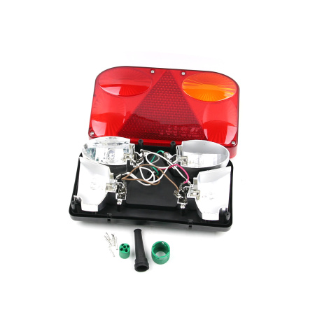 Детальное изображение товара - Фонарь задний многофункциональный TRAILERCOM TR001 5F CON-Bajonet (правый)