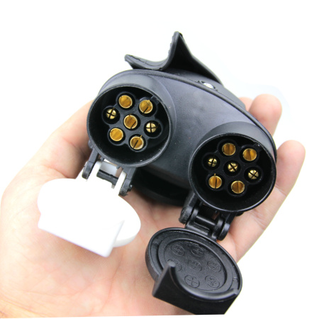 Детальное изображение товара - Адаптер-переходник 13/2x7pin 12V TRAILERCOM TM3036