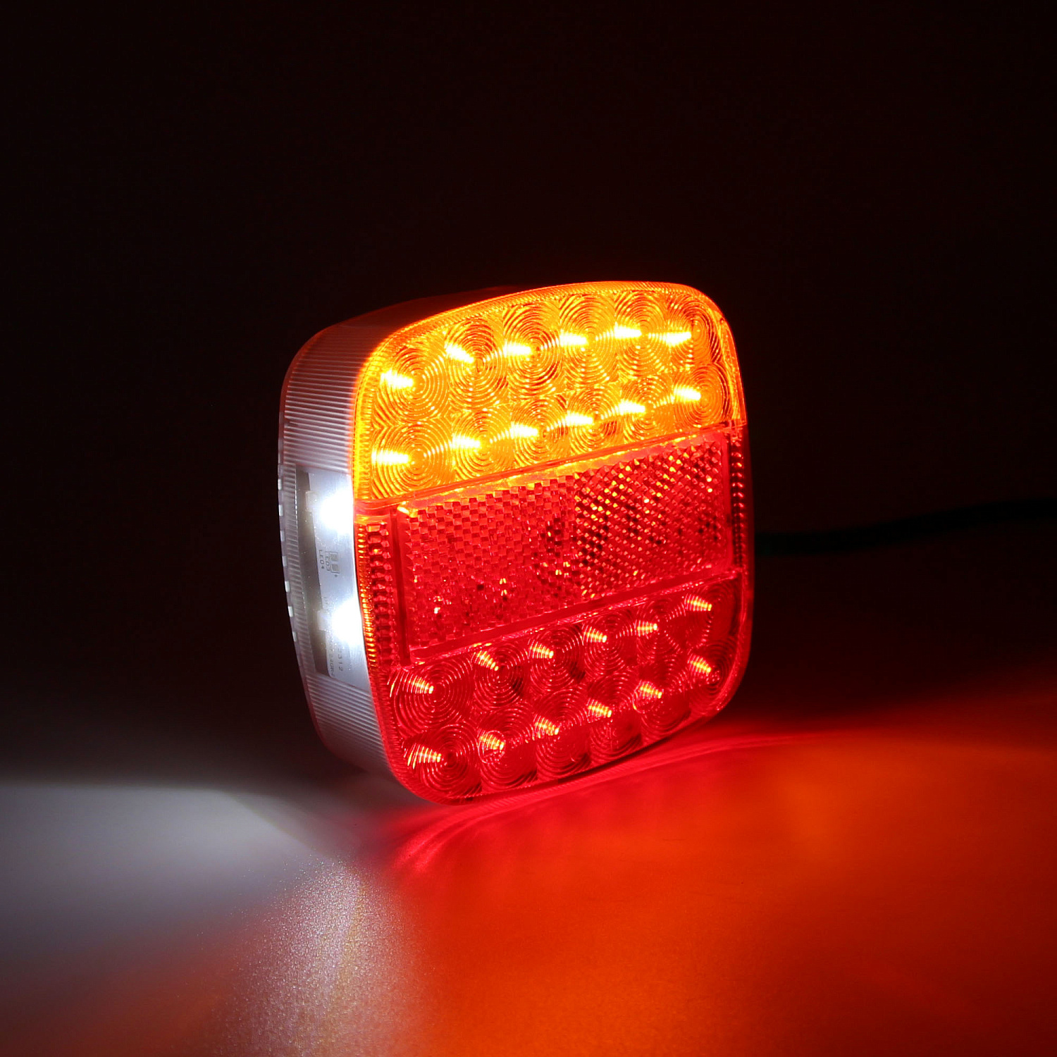 Фонарь LED задний многофункциональный LEDWORKER E7507 L (провод)