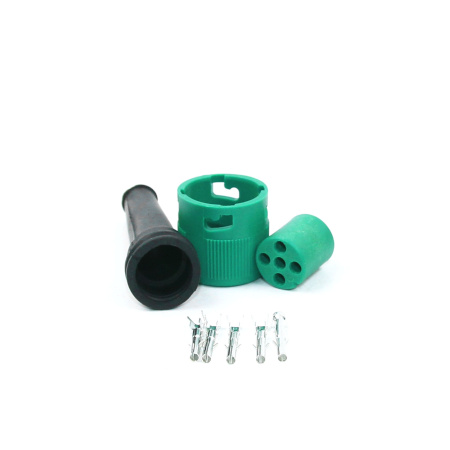 Детальное изображение товара - Коннектор Bajonet 5-pin LEDWORKER CON-GR-1 (зелёный)