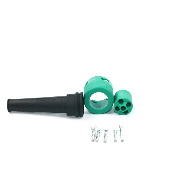 Изображение анонса товара - Коннектор Bajonet 5-pin LEDWORKER CON-GR-1 (зелёный)