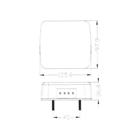 Детальное изображение товара - Фонарь задний многофункциональный LEDWORKER TRL004 LED Bajonet R