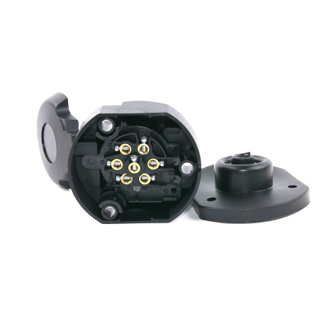 Детальное изображение товара - Розетка 7pin 12V TRAILERCOM TM3001C (пластик)