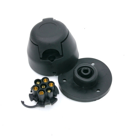 Детальное изображение товара - Розетка 7pin 12V TRAILERCOM TM3005 (пластик)