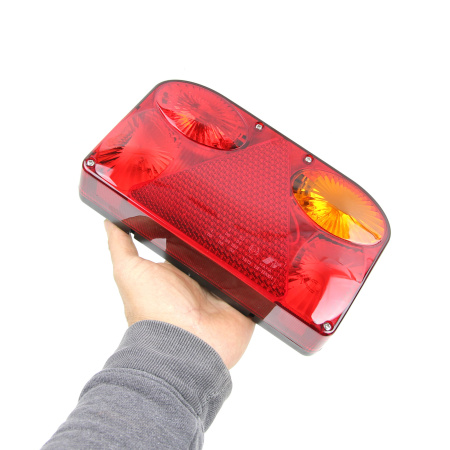 Детальное изображение товара - Фонарь задний многофункциональный TRAILERCOM TR001 5F CON-Bajonet (правый)