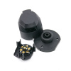 Детальное изображение товара - Розетка влагостойкая 7pin 12V TRAILERCOM TM3001 (пластик)