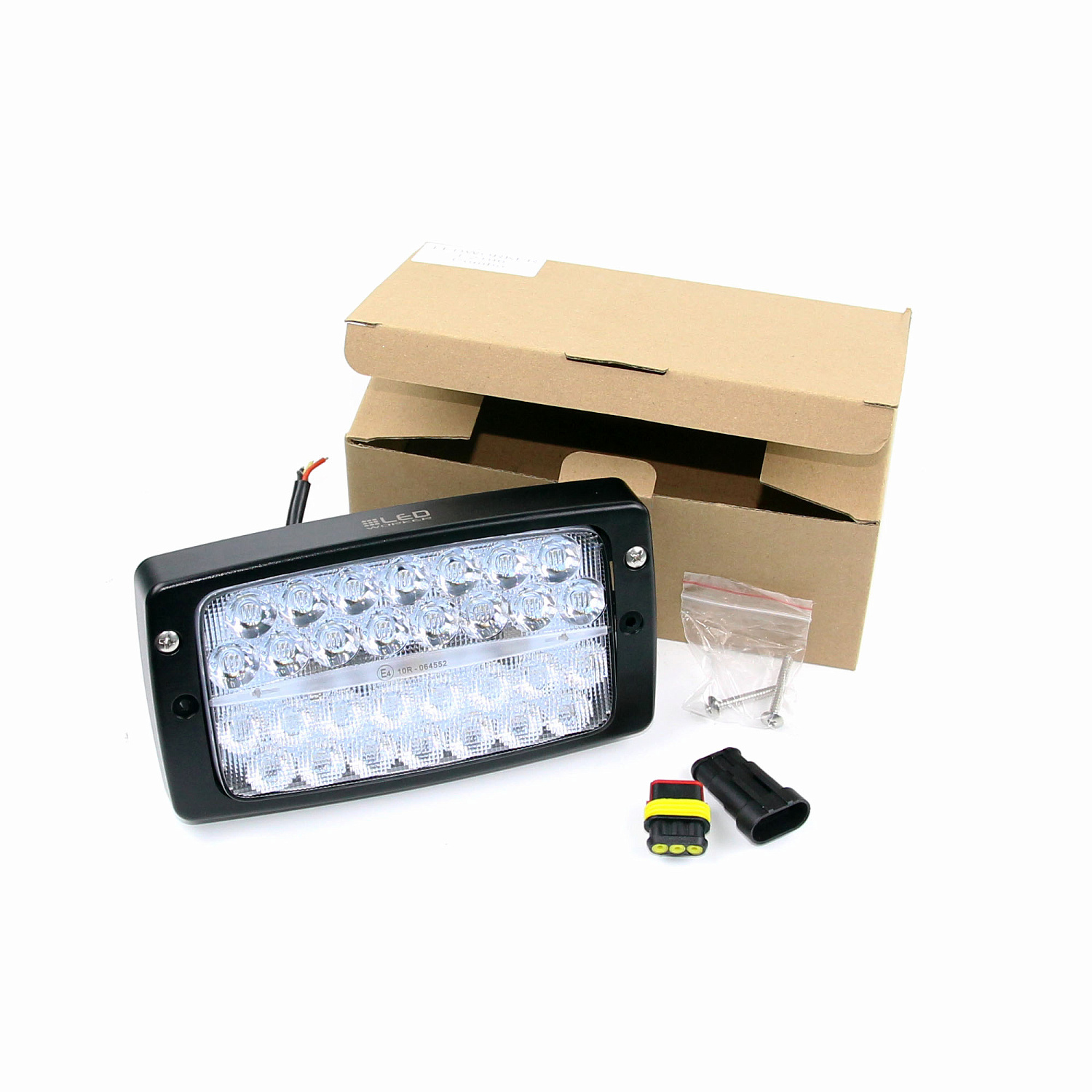 Светодиодная фара рабочего света LEDWORKER E2106 (90W, 5400Lm, combo)
