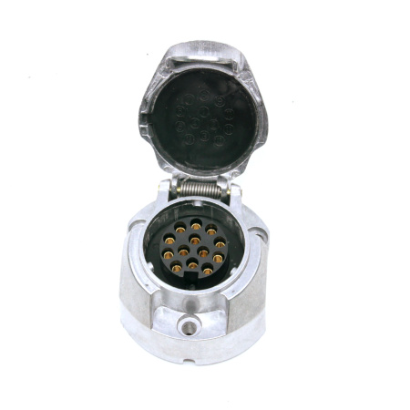 Детальное изображение товара - Розетка 13pin 12V TRAILERCOM TM3009 (металл)