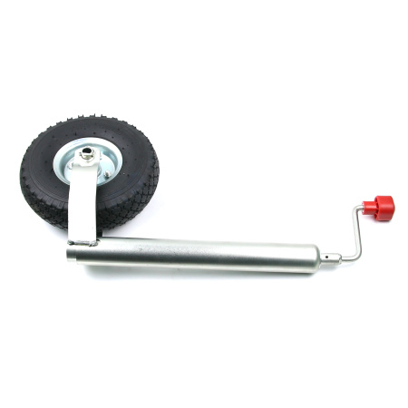 Детальное изображение товара - Пневматическое опорное колесо Ø48мм TRAILERCOM 0906 MD