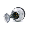Детальное изображение товара - Розетка 7pin 12V TRAILERCOM TM3004C (металл)