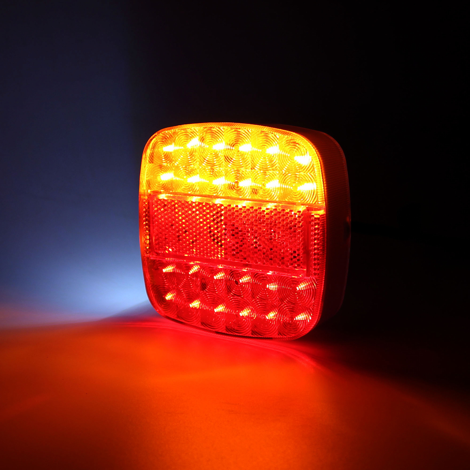 Фонарь LED задний многофункциональный LEDWORKER E7507 L (провод)