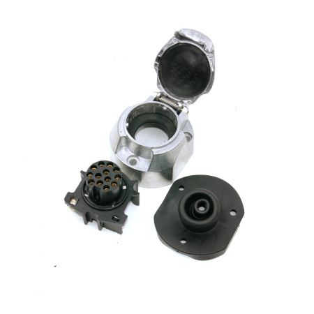 Детальное изображение товара - Розетка 13pin 12V TRAILERCOM TM3009 (металл)