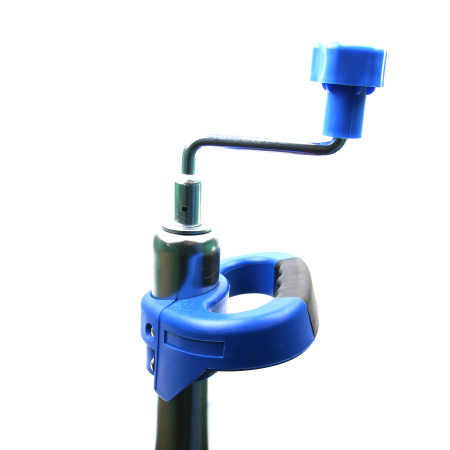 Детальное изображение товара - Ручка опорного колеса Ø48мм TRAILERCOM (синяя)