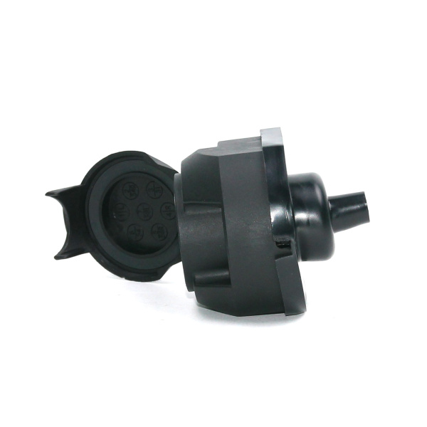 Изображение анонса товара - Розетка влагостойкая 7pin 12V TRAILERCOM TMF1003 (пластик)