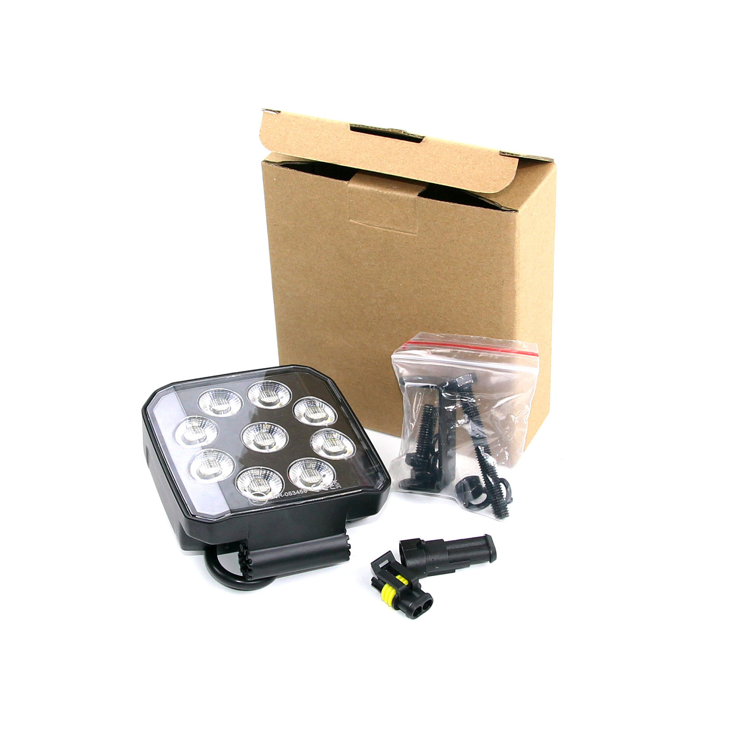 Светодиодная фара рабочего света LEDWORKER E-WL-522-S (65W, 10260Lm, flood)