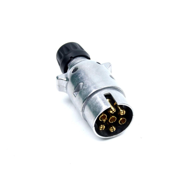 Изображение анонса товара - Вилка 7pin 12V TRAILERCOM 3053D (металл) DM+
