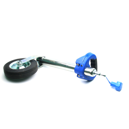 Детальное изображение товара - Ручка опорного колеса Ø48мм TRAILERCOM (синяя)