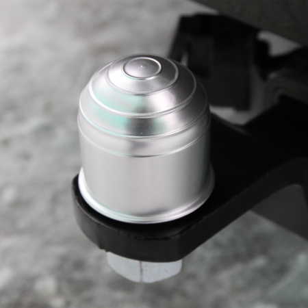 Детальное изображение товара - Колпак фаркопа пластиковый TRAILERCOM (серебристый)