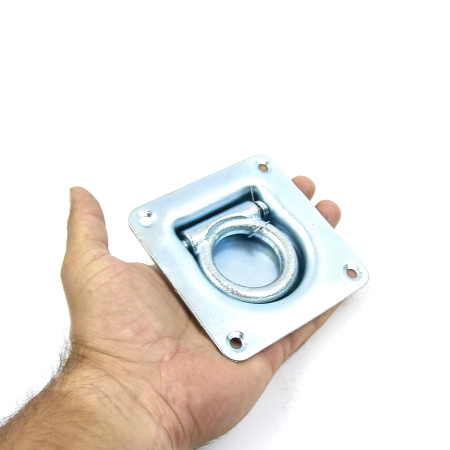 Детальное изображение товара - Петля крепления груза TRAILERCOM 105x105x24мм (врезная)