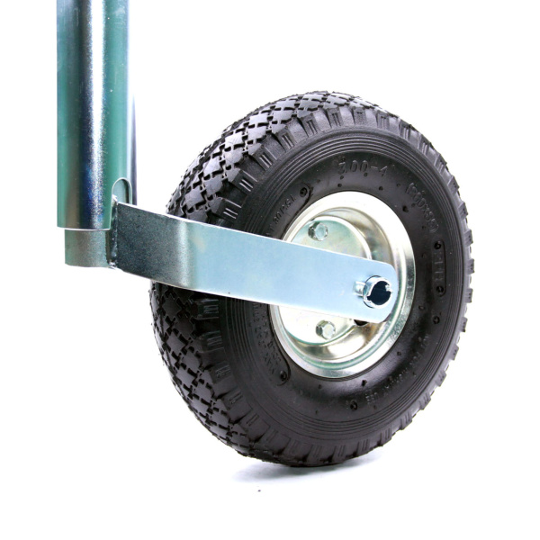 Изображение анонса товара - Опорное колесо с пневматическим колесом 48мм TRAILERCOM