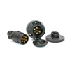 Детальное изображение товара - Комплект TRAILERCOM 7pin 12V - Вилка 3052 + Розетка 3005
