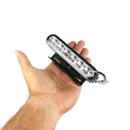Детальное изображение товара - Светодиодный сигнальный фонарь LEDWORKER E-R65-612 (18W, 10 режимов)