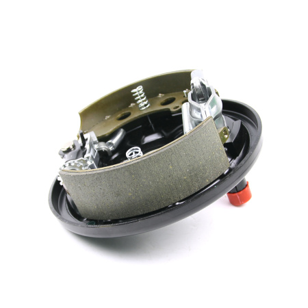 Детальное изображение товара - Комплект тормозных колодок 200x50мм со щитком TRAILERCOM PLATE SET 2050/2051R (тип AL-KO, правый)