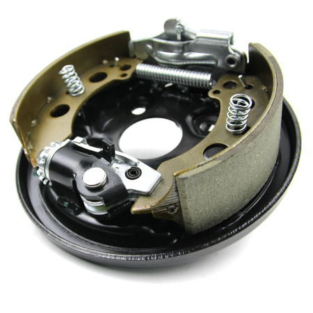 Детальное изображение товара - Комплект тормозных колодок 200x50мм со щитком TRAILERCOM PLATE SET 2050/2051L (тип AL-KO, левый)