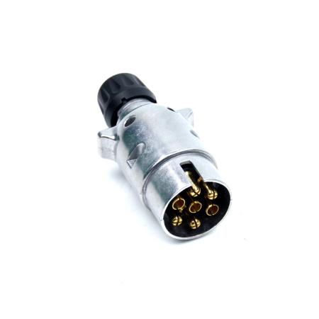 Детальное изображение товара - Вилка 7pin 12V TRAILERCOM 3053D (металл)