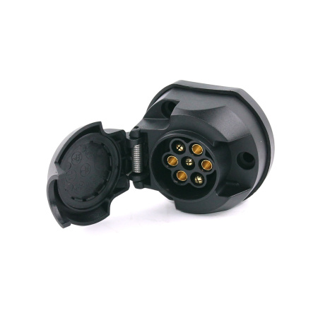 Детальное изображение товара - Розетка 7pin 12V TRAILERCOM TM3001C (пластик)