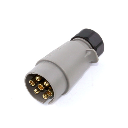Детальное изображение товара - Вилка 7pin 12V TRAILERCOM ТМ3050 W