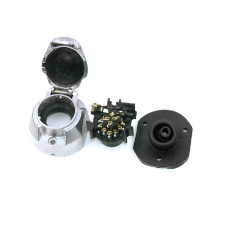 Детальное изображение товара - Розетка 13pin 12V TRAILERCOM TM3009 (металл)