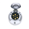 Детальное изображение товара - Розетка 7pin 12V TRAILERCOM TM3004C (металл)