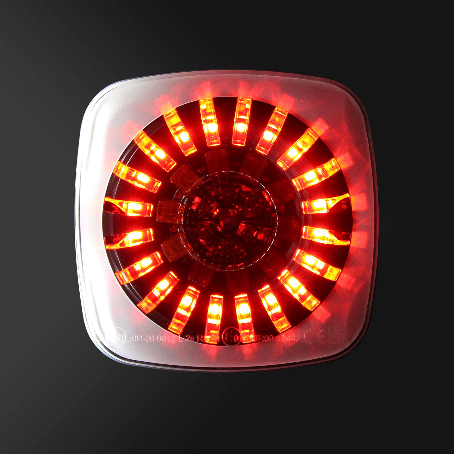 Фонарь LED задний многофункциональный LEDWORKER E7504-1 L (провод)