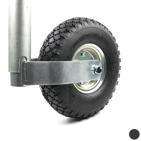 Изображение анонса товара - Пневматическое опорное колесо Ø48мм PRUFTREX KPPRUA007